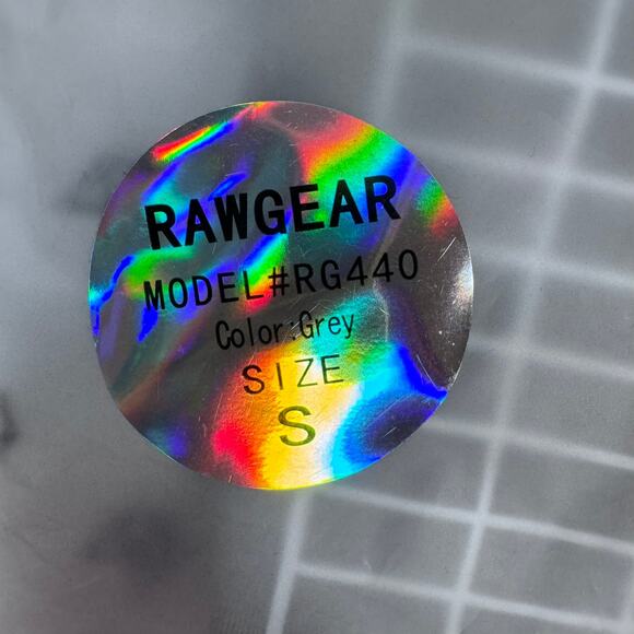 Rawgear Grey Long Sleeve Graphic T-Shirt Model# RG440 Size Small NWT - Picture 8 of 8